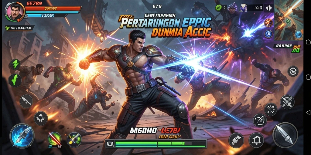 Tangkapan layar gameplay EE789 menunjukkan momen aksi yang mendebarkan.