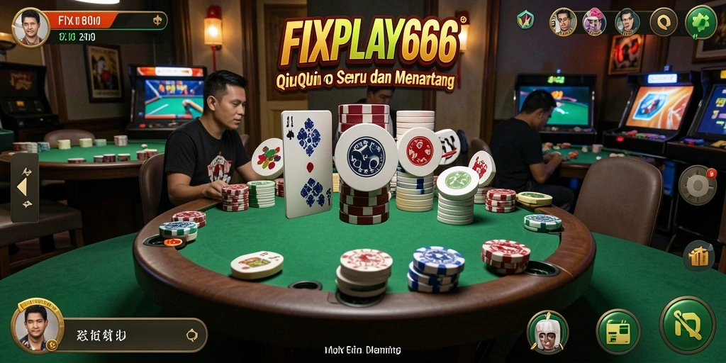 Tampilan gameplay QiuQiu yang seru dan menantang di FIXPLAY666.