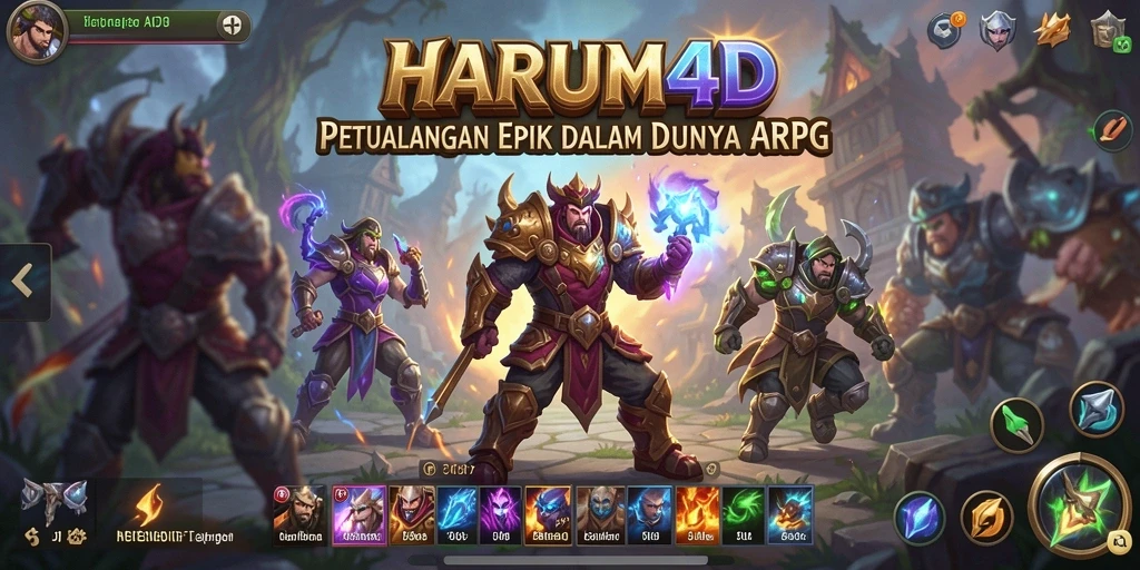 Gameplay mendebarkan dengan aksi ARPG yang seru.