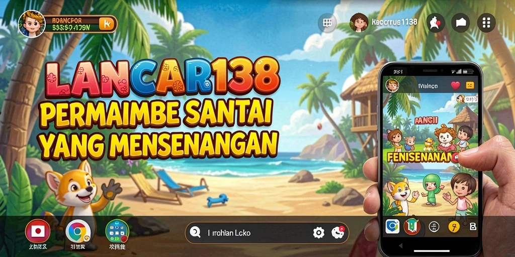 Tampilan permainan LANCAR138 yang menyenangkan dan interaktif.