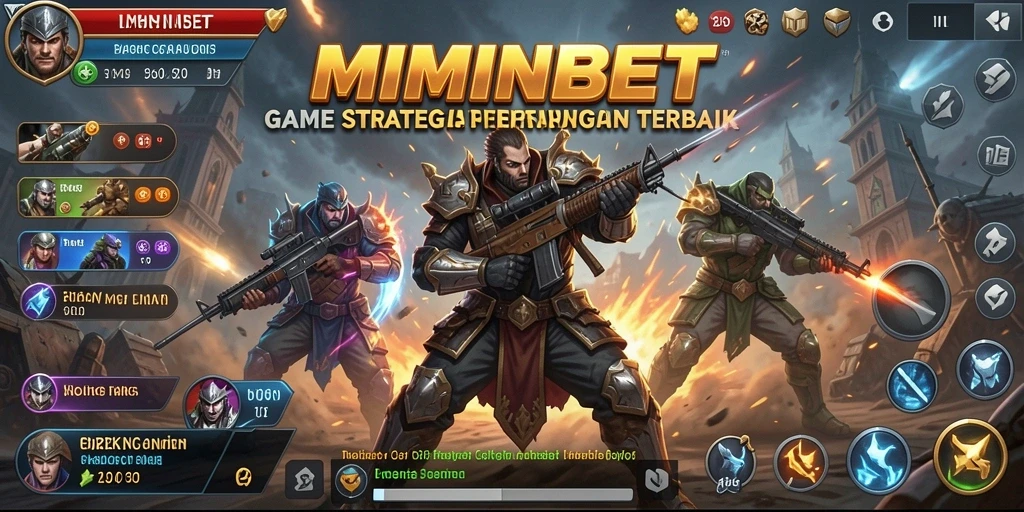 Tangkapan layar utama dari gameplay seru MIMINBET.
