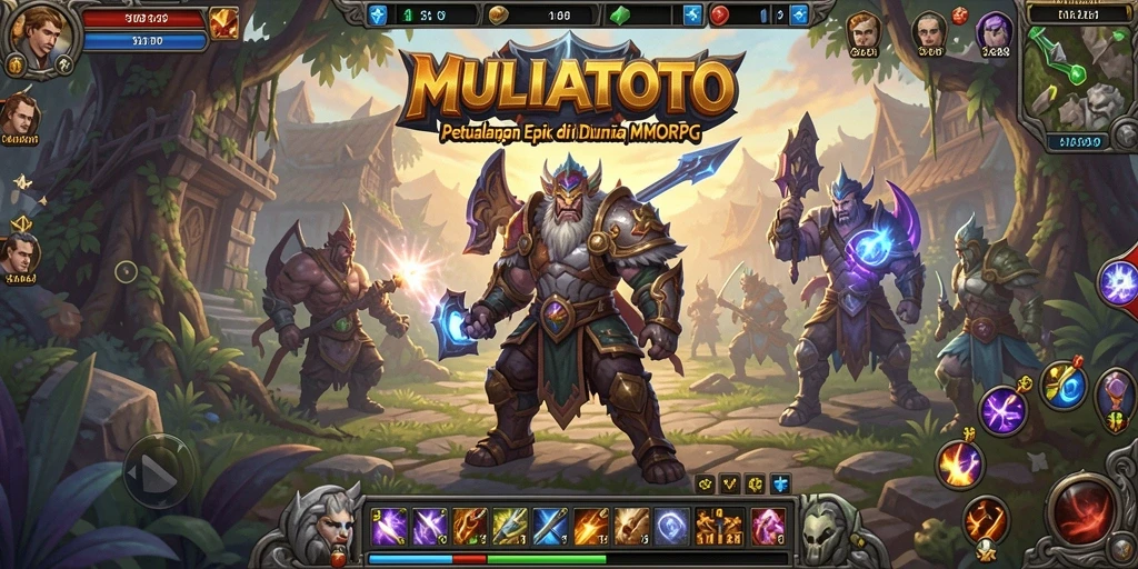 Gameplay seru MULIATOTO yang menawarkan petualangan luar biasa.
