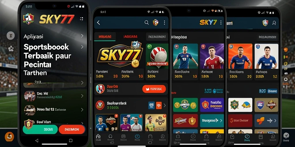 Tampilan gameplay seru dalam aplikasi Sportsbook SKY77.