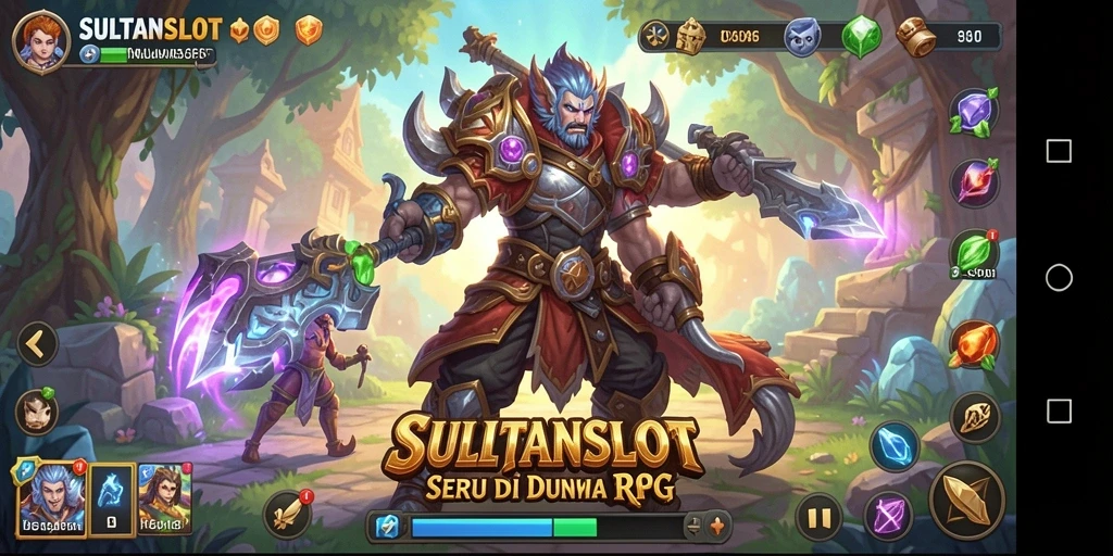 Tampilan menarik dari gameplay SULTANSLOT yang mengesankan.